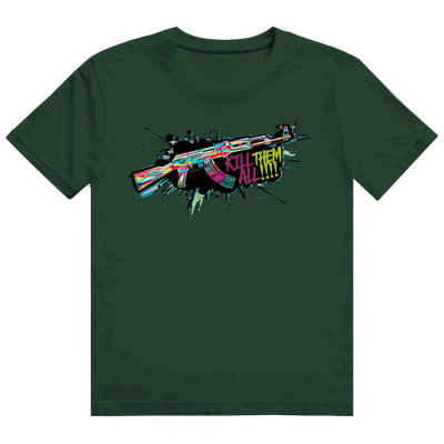 Heavy Cotton T-Shirt - Kill Them All Art Print | Division420®