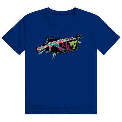 Heavy Cotton T-Shirt - Kill Them All Art Print | Division420®