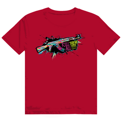 Heavy Cotton T-Shirt - Kill Them All Art Print | Division420®