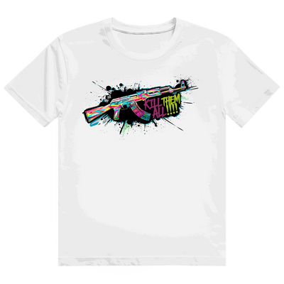 Heavy Cotton T-Shirt - Kill Them All Art Print | Division420®