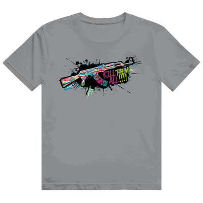 Heavy Cotton T-Shirt - Kill Them All Art Print | Division420®