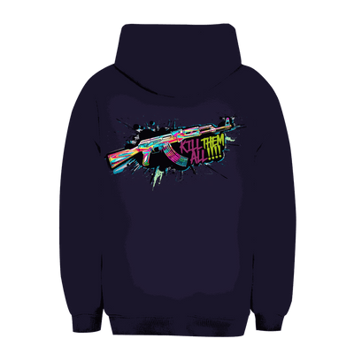 Unisex Oversize Hoodie - Kill Them All Art Print | Division420®