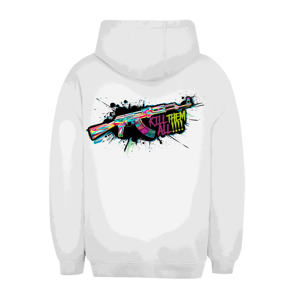 Unisex Oversize Hoodie - Kill Them All Art Print | Division420®