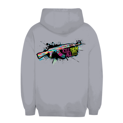 Unisex Oversize Hoodie - Kill Them All Art Print | Division420®