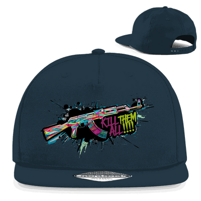 Snapback Rapper Cap - Kill Them All Art Print | Division420®