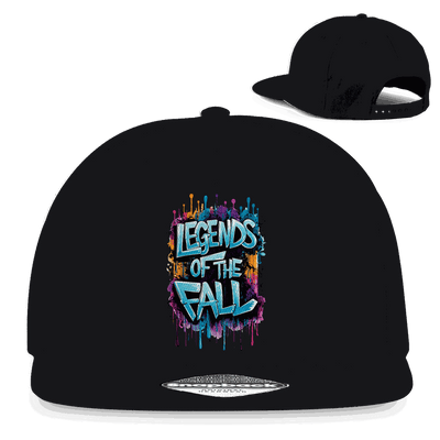 Snapback Cap Legends of the Fall aus Baumwoll-Twill mit flachem Schirm und Retro-Snapback-Verschluss