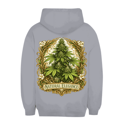 Unisex Oversize Hoodie Natural Elegance von Division420 mit Kapuze und Kängurutasche in entspanntem urbanen Stil