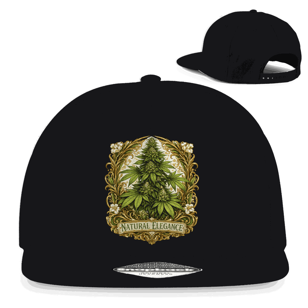 Snapback Rapper Cap - Natural Elegance | Division420®