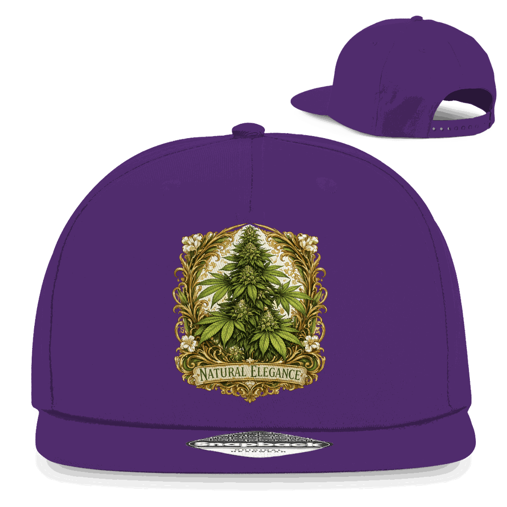 Snapback Rapper Cap - Natural Elegance | Division420®