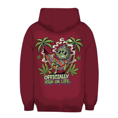 Division420 Unisex Oversize Hoodie offiziell High On Life urbaner Style und nachhaltiger Komfort