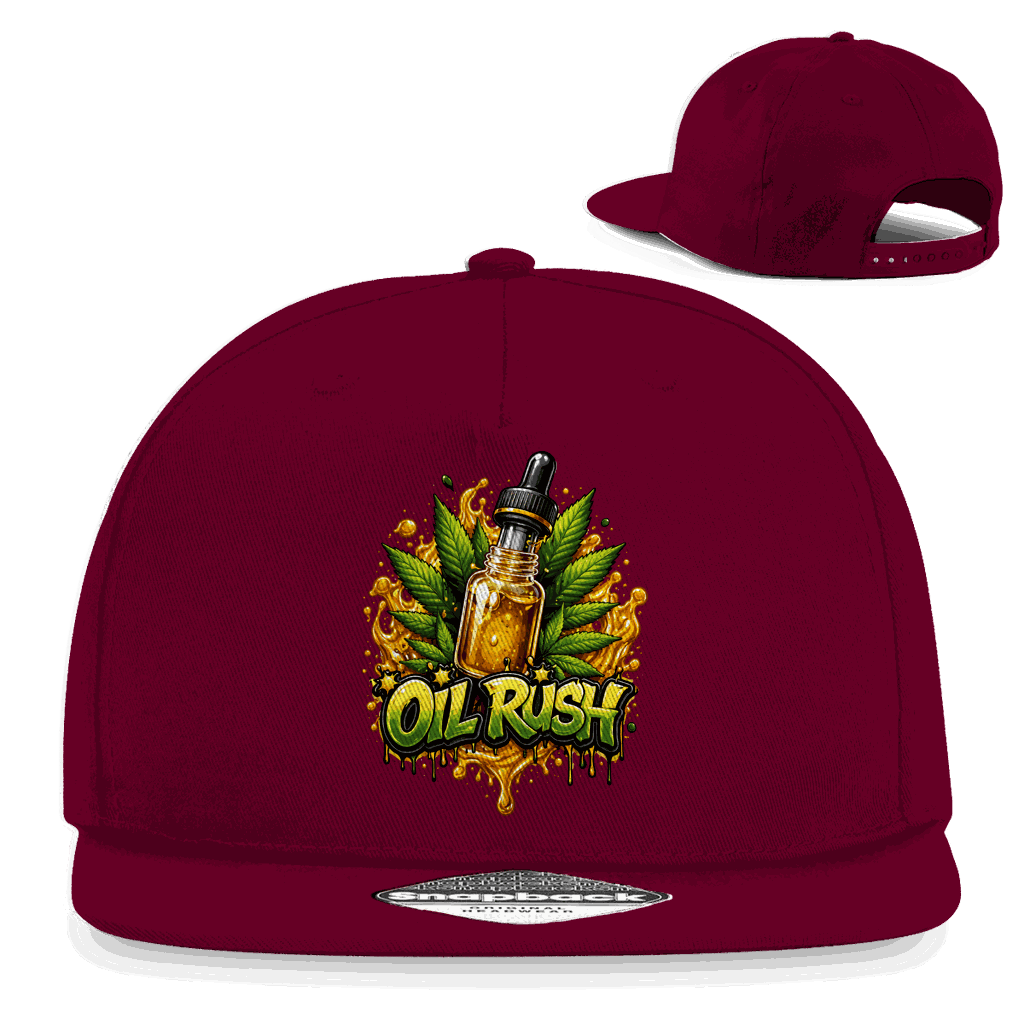 Snapback Rapper Cap - Oil Rush | Division420®