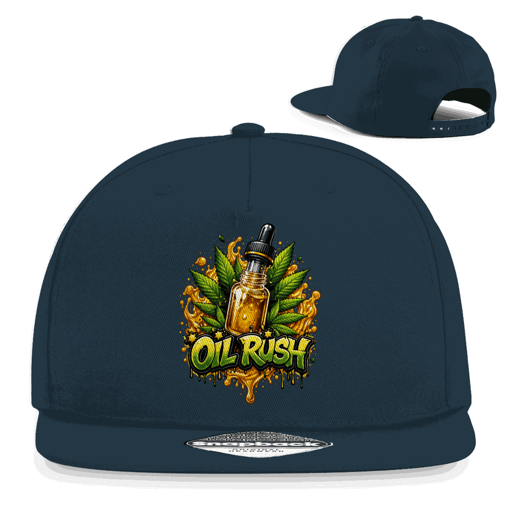 Snapback Rapper Cap - Oil Rush | Division420®