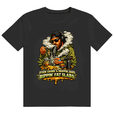 Heavy Cotton T-Shirt - Fat Slapbs Dabs | Division420®