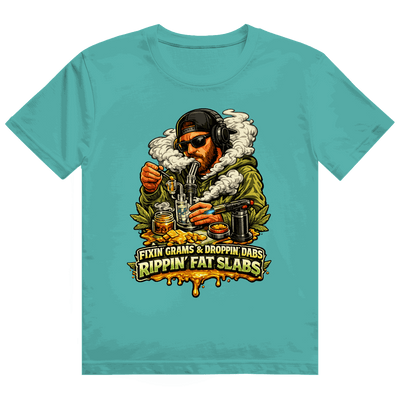 Heavy Cotton T-Shirt - Fat Slapbs Dabs | Division420®