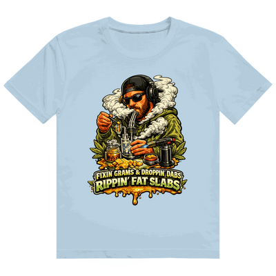 Heavy Cotton T-Shirt - Fat Slapbs Dabs | Division420®