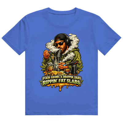 Heavy Cotton T-Shirt - Fat Slapbs Dabs | Division420®