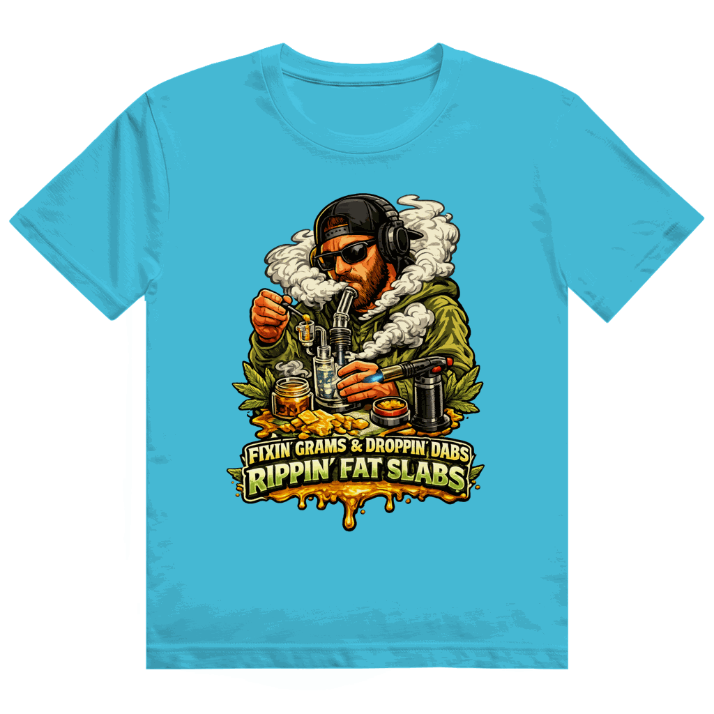 Heavy Cotton T-Shirt - Fat Slapbs Dabs | Division420®