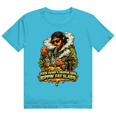 Heavy Cotton T-Shirt - Fat Slapbs Dabs | Division420®