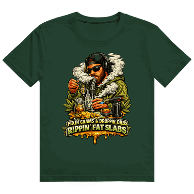 Heavy Cotton T-Shirt - Fat Slapbs Dabs | Division420®