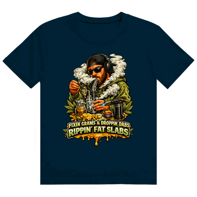 Heavy Cotton T-Shirt - Fat Slapbs Dabs | Division420®