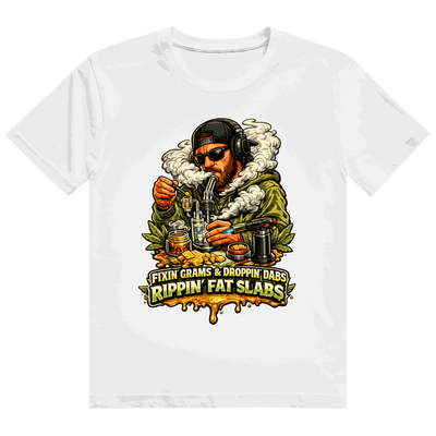 Heavy Cotton T-Shirt - Fat Slapbs Dabs | Division420®