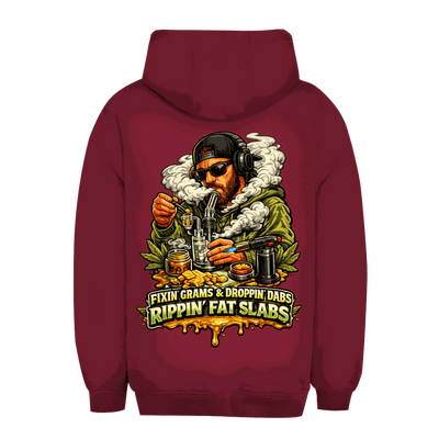 Unisex Oversize Hoodie - Fat Slapbs Dabs | Division420®