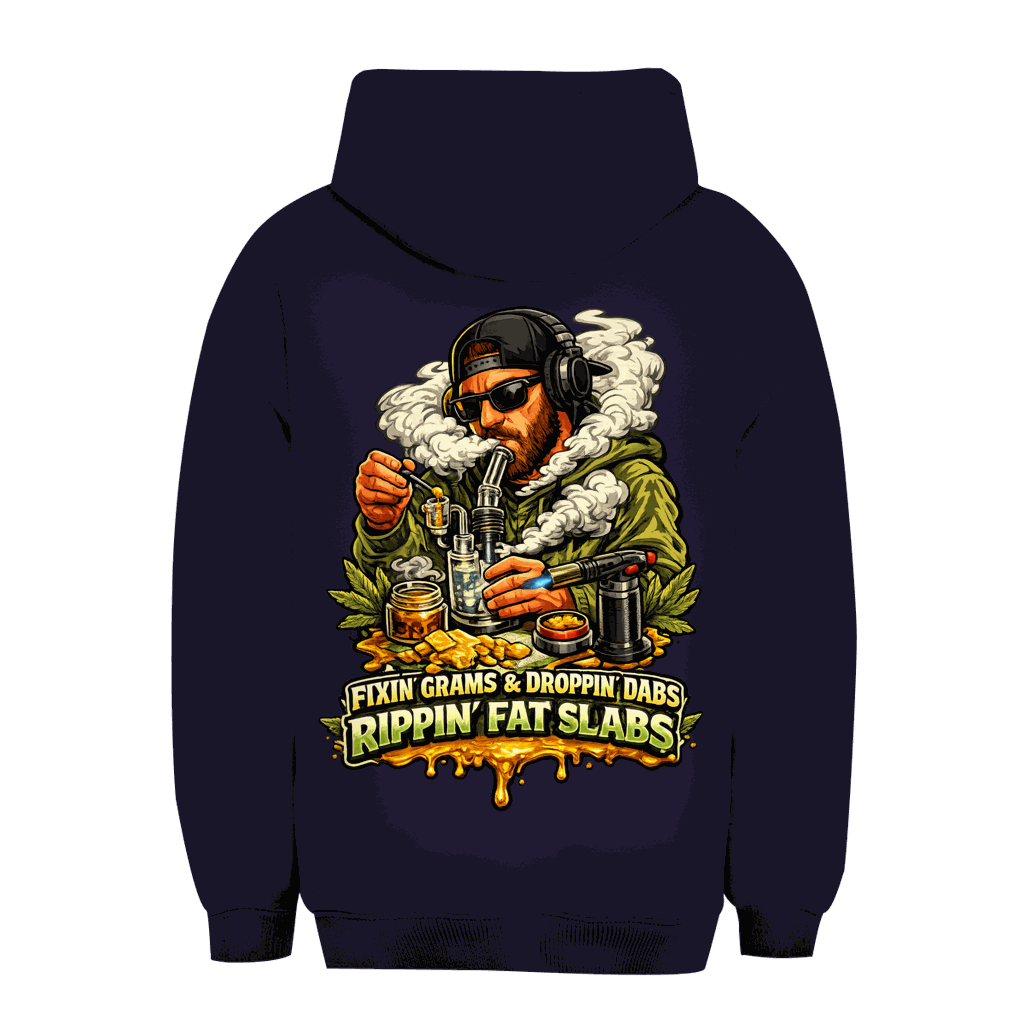Unisex Oversize Hoodie - Fat Slapbs Dabs | Division420®