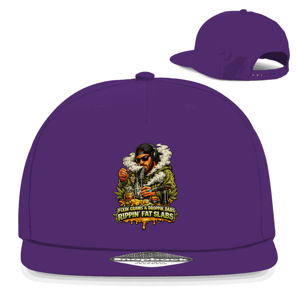 Snapback Rapper Cap - Fat Slapbs Dabs | Division420®