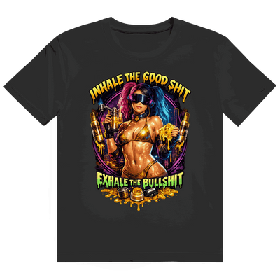Heavy Cotton T-Shirt - Exhale the Bullshit | Division420®