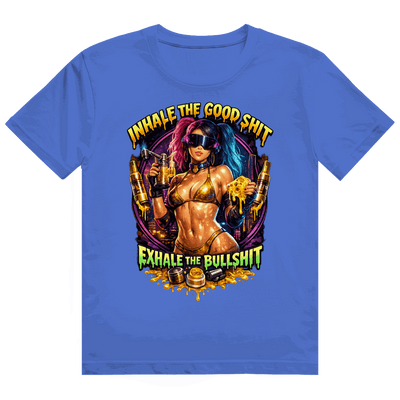 Heavy Cotton T-Shirt - Exhale the Bullshit | Division420®