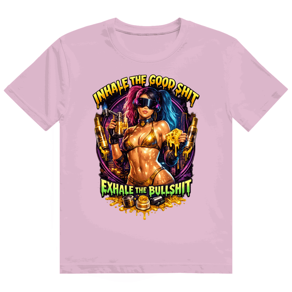 Heavy Cotton T-Shirt - Exhale the Bullshit | Division420®