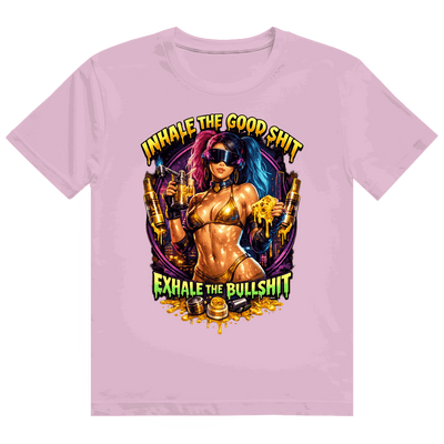 Heavy Cotton T-Shirt - Exhale the Bullshit | Division420®