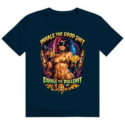 Heavy Cotton T-Shirt - Exhale the Bullshit | Division420®