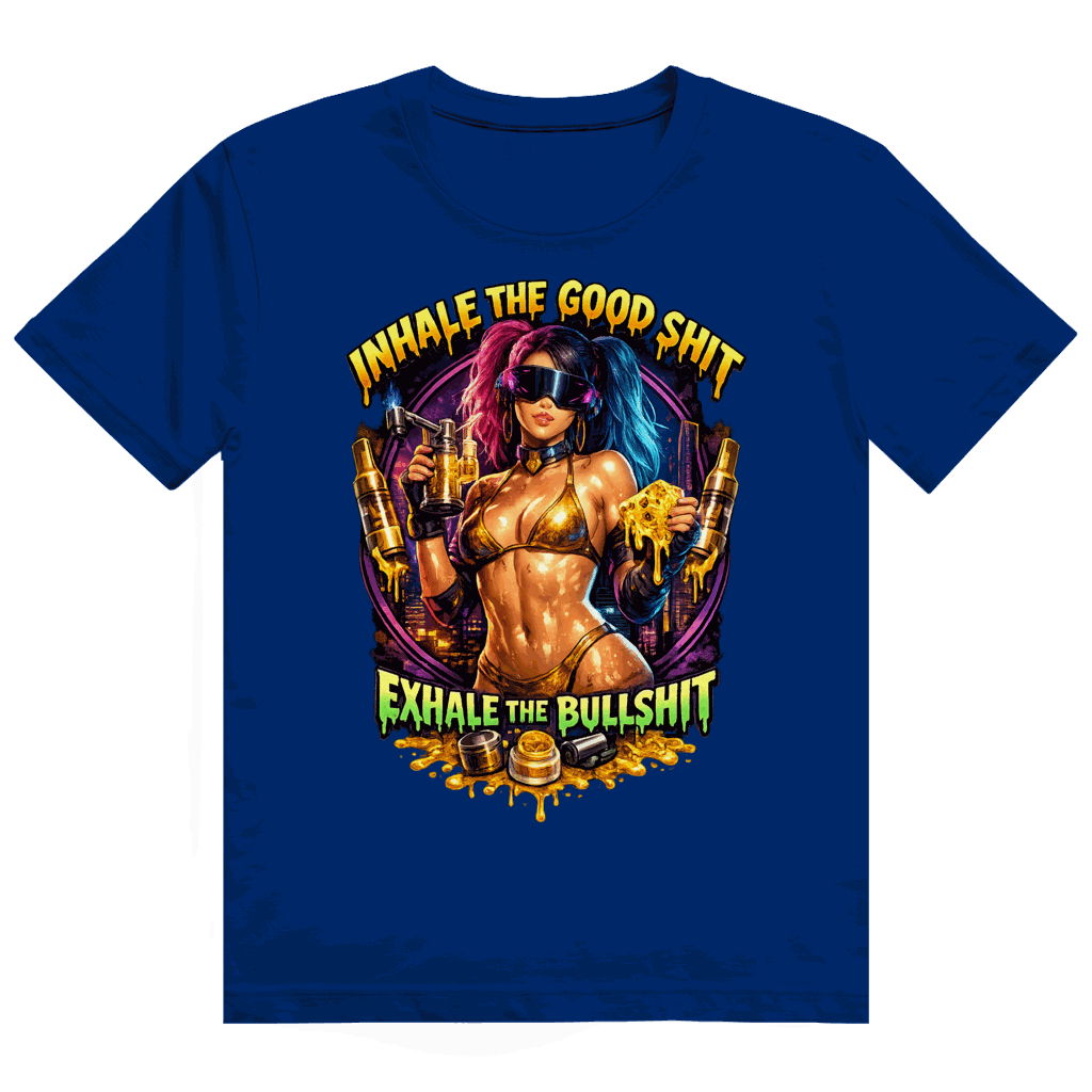 Heavy Cotton T-Shirt - Exhale the Bullshit | Division420®