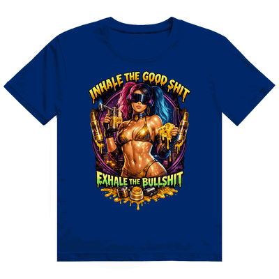 Heavy Cotton T-Shirt - Exhale the Bullshit | Division420®