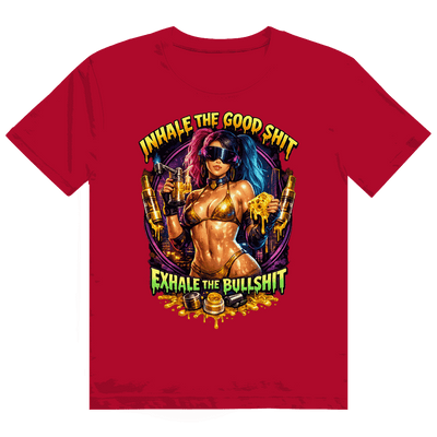 Heavy Cotton T-Shirt - Exhale the Bullshit | Division420®
