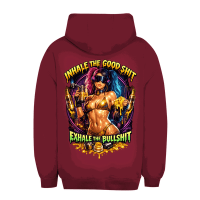 Unisex Oversize Hoodie - Exhale the Bullshit | Division420®