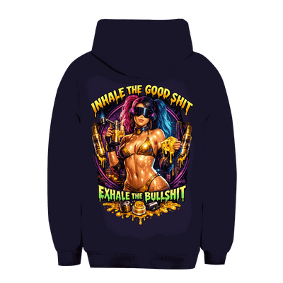 Unisex Oversize Hoodie - Exhale the Bullshit | Division420®