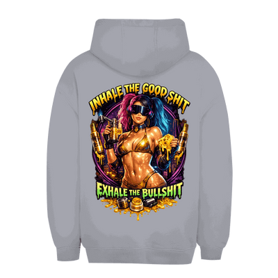 Unisex Oversize Hoodie - Exhale the Bullshit | Division420®