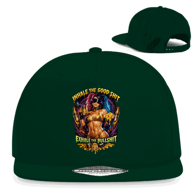 Snapback Rapper Cap - Exhale the Bullshit | Division420®