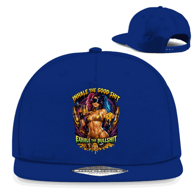 Snapback Rapper Cap - Exhale the Bullshit | Division420®