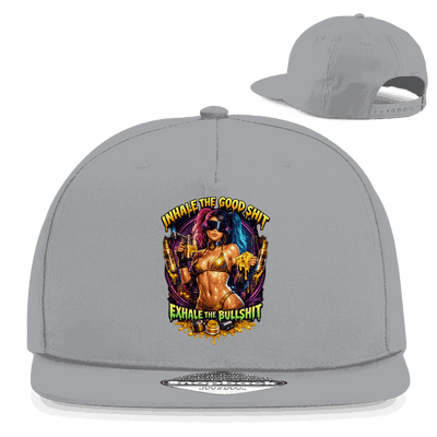 Snapback Rapper Cap - Exhale the Bullshit | Division420®