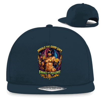 Snapback Rapper Cap - Exhale the Bullshit | Division420®