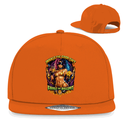 Snapback Rapper Cap - Exhale the Bullshit | Division420®