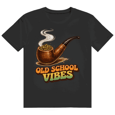 Größentabelle für Heavy Cotton T-Shirt von Division420 mit Old Scholl Vibes Design