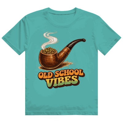 Heavy Cotton T-Shirt - Old Scholl Vibes | Division420®