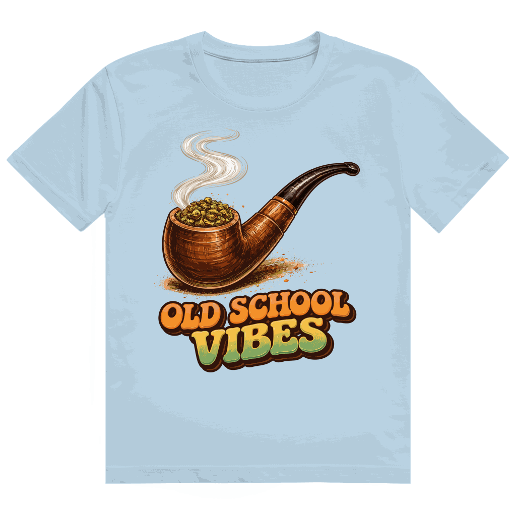 Heavy Cotton T-Shirt - Old Scholl Vibes | Division420®