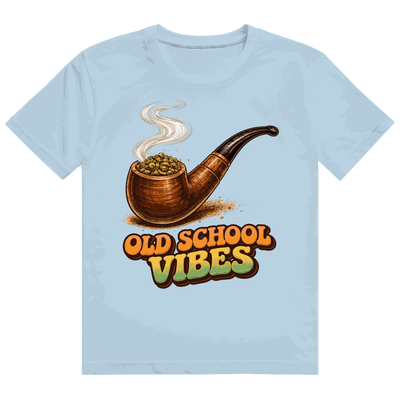 Heavy Cotton T-Shirt - Old Scholl Vibes | Division420®