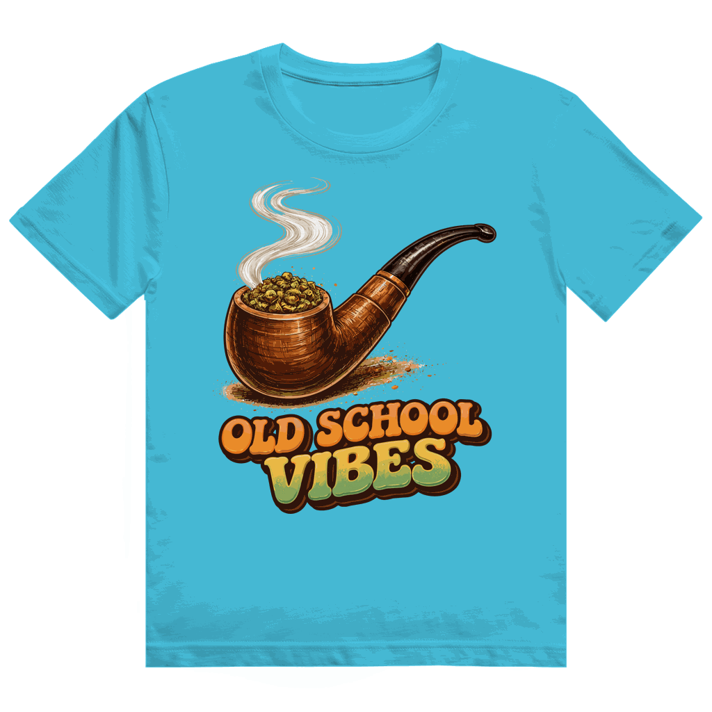 Heavy Cotton T-Shirt - Old Scholl Vibes | Division420®