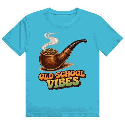 Heavy Cotton T-Shirt - Old Scholl Vibes | Division420®